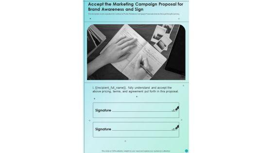 Accept_The_Marketing_Campaign_Proposal_For_Brand_Awareness_And_Sign_One_Pager_Sample_Example_Document_Slide_1.jpg