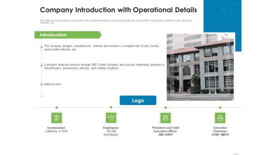 Addressing_Inorganic_Growth_For_Business_Expansion_Company_Introduction_With_Operational_Details_Formats_PDF_Slide_1.jpg