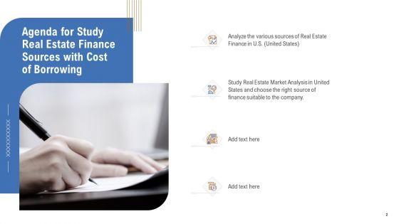 Analyzing_Real_Estate_Funding_Sources_With_Cost_Of_Borrowing_Ppt_PowerPoint_Presentation_Complete_Deck_With_Slides_Slide_2.jpg