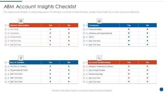 Business_Development_And_Promotion_Orchestration_For_Customer_Profile_Nurturing_ABM_Account_Insights_Checklist_Introduction_PDF_Slide_1.jpg