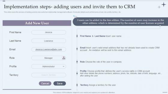 CRM_System_Implementation_Stages_Implementation_Steps_Adding_Users_And_Invite_Them_To_CRM_Template_PDF_Slide_1.jpg
