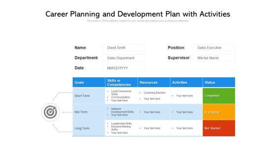 Career_Planning_And_Development_Plan_With_Activities_Ppt_PowerPoint_Presentation_File_Background_Image_PDF_Slide_1.jpg