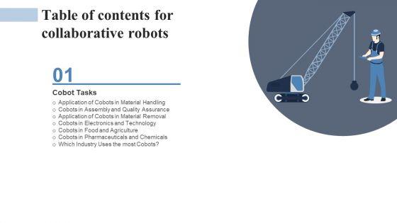 Collaborative_Robots_IT_For_Table_Of_Contents_Ppt_Model_Example_File_PDF_Slide_1.jpg
