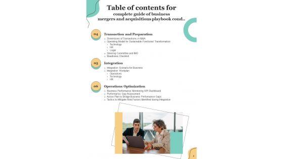 Complete_Guide_Of_Business_Mergers_And_Acquisitions_Playbook_Template_Slide_4.jpg