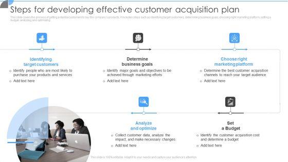 Customer_Acquisition_Approaches_To_Enhance_Organization_Growth_Steps_For_Developing_Effective_Customer_Acquisition_Plan_Formats_PDF_Slide_1.jpg