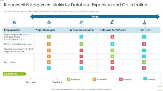 Database_Expansion_And_Optimization_Responsibility_Assignment_Matrix_For_Database_Expansion_And_Optimization_Ppt_Slides_Portfolio_Slide_1.jpg