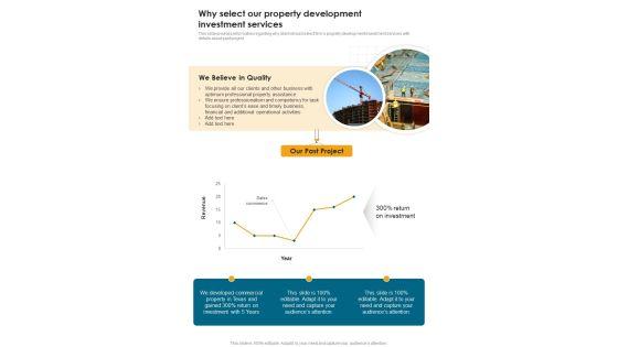 Developing_Construction_Funding_Proposal_Why_Select_Our_Property_Development_One_Pager_Sample_Example_Document_Slide_1.jpg