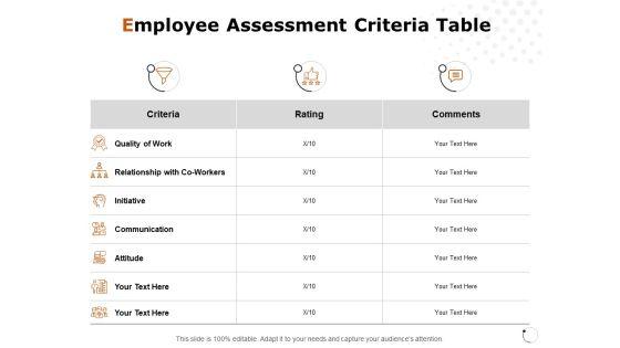 Employee_Assessment_Criteria_Table_Ppt_PowerPoint_Presentation_Pictures_Graphics_Example_Slide_1.jpg