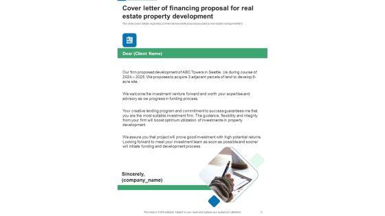 Financing_Proposal_For_Real_Estate_Property_Development_Example_Document_Report_Doc_Pdf_Ppt_Slide_2.jpg