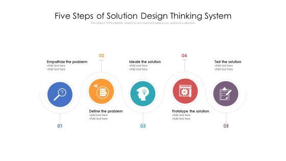 Five_Steps_Of_Solution_Design_Thinking_System_Ppt_PowerPoint_Presentation_Gallery_Graphics_Tutorials_PDF_Slide_1.jpg