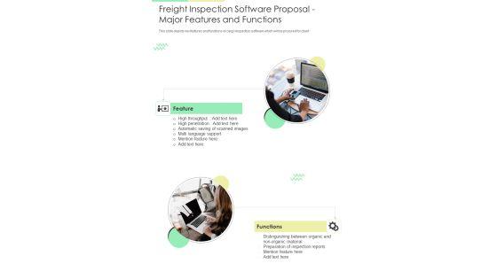 Freight_Inspection_Software_Proposal_Major_Features_And_Functions_One_Pager_Sample_Example_Document_Slide_1.jpg