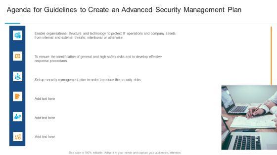 Guidelines_To_Create_An_Advanced_Security_Management_Plan_Ppt_PowerPoint_Presentation_Complete_Deck_With_Slides_Slide_2.jpg
