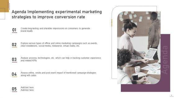 Implementing_Experimental_Marketing_Strategies_To_Improve_Conversion_Rate_Ppt_PowerPoint_Presentation_Complete_Deck_With_Slides_Slide_2.jpg