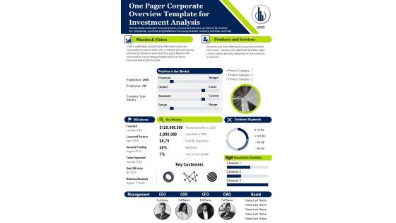 One_Pager_Corporate_Overview_Template_For_Investment_Analysis_PDF_Document_PPT_Template_Slide_1.jpg