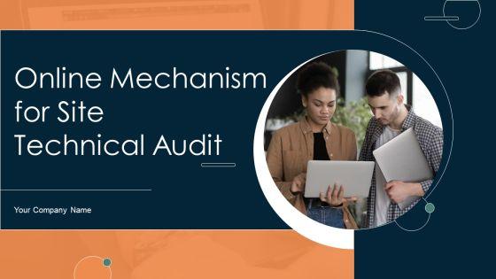 Online_Mechanism_For_Site_Technical_Audit_Ppt_PowerPoint_Presentation_Complete_Deck_With_Slides_Slide_1.jpg