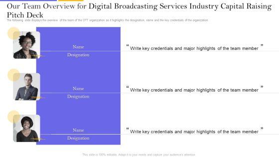 Our_Team_Overview_For_Digital_Broadcasting_Services_Industry_Capital_Raising_Pitch_Deck_Introduction_PDF_Slide_1.jpg