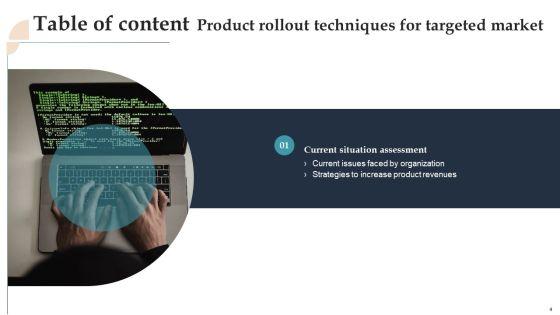 Product_Rollout_Techniques_For_Targeted_Market_Ppt_PowerPoint_Presentation_Complete_Deck_With_Slides_Slide_4.jpg