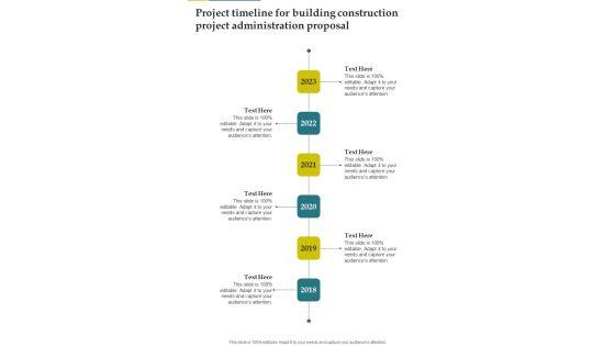 Project_Timeline_For_Building_Construction_Project_Administration_Proposal_One_Pager_Sample_Example_Document_Slide_1.jpg