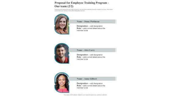 Proposal_For_Employee_Training_Program_Our_Team_One_Pager_Sample_Example_Document_Slide_2.jpg