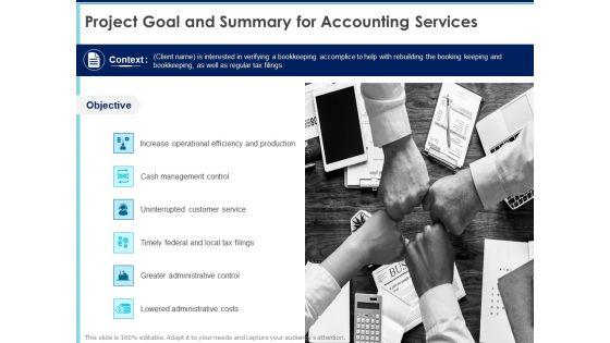 Proposal_Template_For_Accounting_Services_Project_Goal_And_Summary_For_Accounting_Services_Ppt_Ideas_Visual_Aids_PDF_Slide_1.jpg