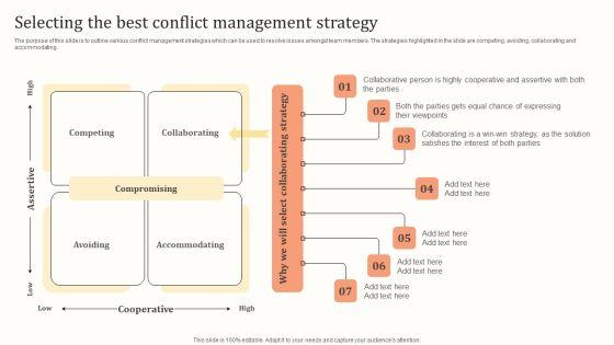 Selecting_The_Best_Conflict_Management_Strategy_Ppt_Outline_Graphics_Template_PDF_Slide_1.jpg