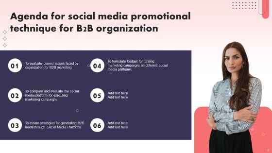 Social_Media_Promotional_Technique_For_B2B_Organization_Ppt_PowerPoint_Presentation_Complete_Deck_With_Slides_Slide_2.jpg