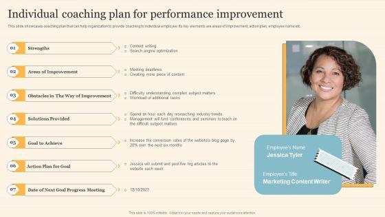 Staff_On_Job_Coaching_Program_For_Skills_Enhancement_Individual_Coaching_Plan_For_Performance_Improvement_Infographics_PDF_Slide_1.jpg