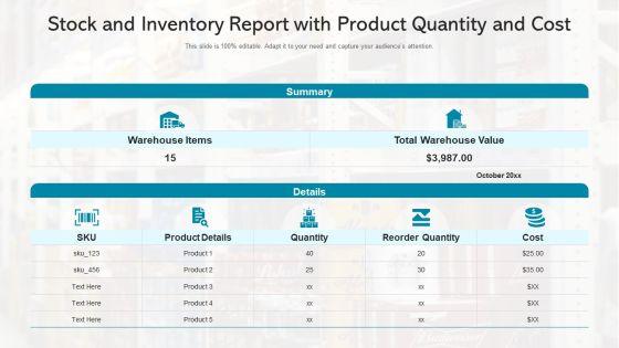 Stock_And_Inventory_Report_With_Product_Quantity_And_Cost_Ppt_PowerPoint_Presentation_File_Summary_PDF_Slide_1.jpg