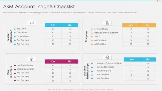 Strategic_Account_Management_By_Selling_And_Advertisement_Abm_Account_Insights_Checklist_Sample_PDF_Slide_1.jpg
