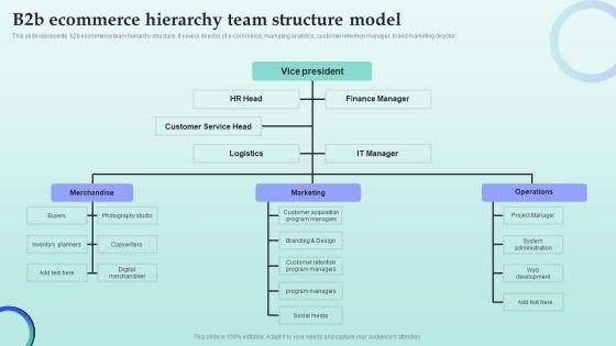 Strategies_For_Successful_Customer_Base_Development_In_B2b_M_Commerce_B2b_Ecommerce_Hierarchy_Team_Structure_Model_Professional_PDF_Slide_1.jpg