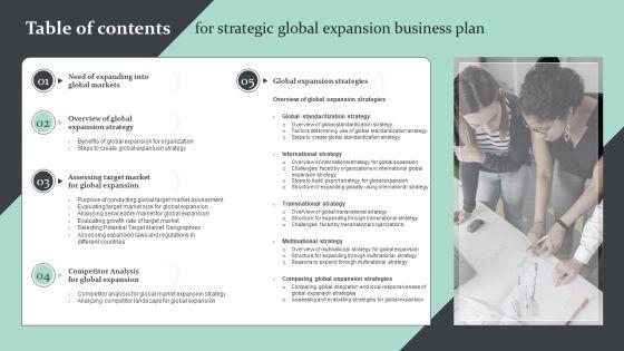 Table_Of_Contents_For_Strategic_Global_Expansion_Business_Plan_Structure_PDF_Slide_1.jpg
