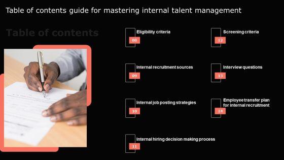 Table_Of_Contents_Guide_For_Mastering_Internal_Talent_Management_Download_PDF_Slide_2.jpg