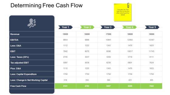Tactical_Merger_Determining_Free_Cash_Flow_Ppt_Pictures_Model_PDF_Slide_1.jpg