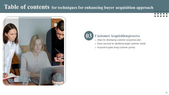 Techniques_For_Enhancing_Buyer_Acquisition_Approach_Ppt_PowerPoint_Presentation_Complete_Deck_With_Slides_Slide_10.jpg