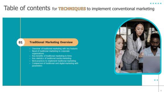 Techniques_To_Implement_Conventional_Marketing_Ppt_PowerPoint_Presentation_Complete_Deck_With_Slides_Slide_4.jpg