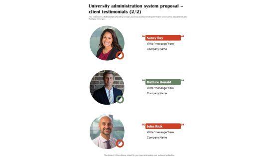 University_Administration_System_Proposal_Client_Testimonials_One_Pager_Sample_Example_Document_Slide_2.jpg