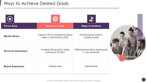 Ways_To_Achieve_Desired_Goals_Brand_Techniques_Structure_Information_PDF_Slide_1.jpg