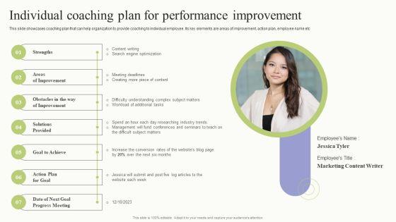 Workplace_Training_Techniques_For_Departments_And_Individual_Staff_Individual_Coaching_Plan_For_Performance_Demonstration_PDF_Slide_1.jpg