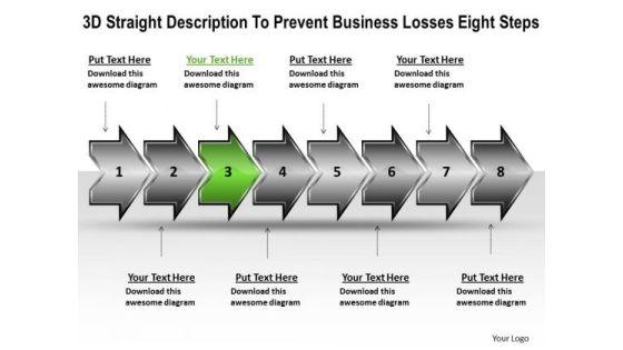 business_powerpoint_templates_losses_eight_steps_free_flow_chart_slides_1.jpg