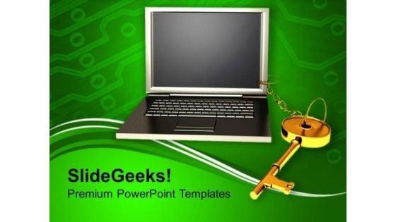 laptop_with_key_chain_business_powerpoint_templates_ppt_backgrounds_for_slides_0213_title.jpg