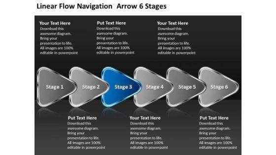 linear_flow_navigation_arrow_6_stages_flowchart_creator_powerpoint_slides_1.jpg
