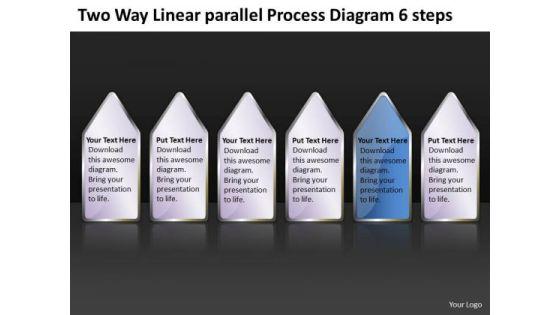 two_way_linear_parallel_process_diagram_6_steps_small_business_plan_powerpoint_slides_1.jpg