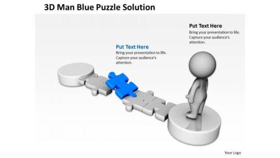 work_flow_business_process_diagram_3d_man_blue_puzzle_solution_powerpoint_slides_1.jpg