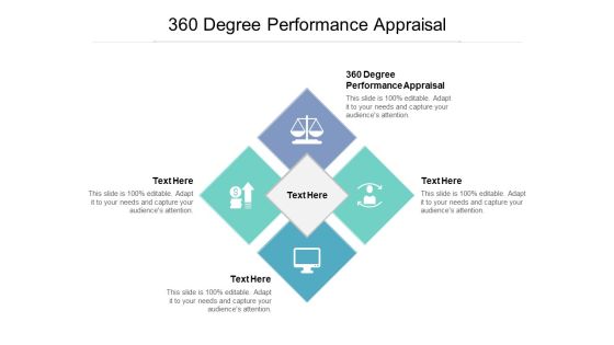 360 Degree Performance Appraisal Ppt PowerPoint Presentation Icon Templates Cpb