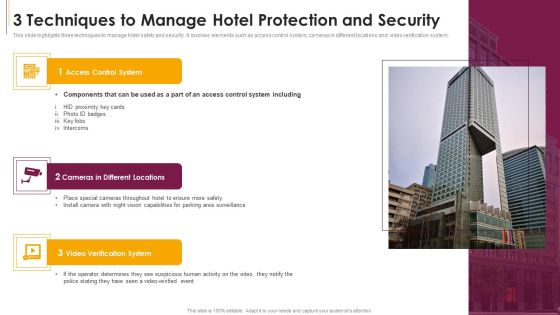 3 Techniques To Manage Hotel Protection And Security Sample PDF