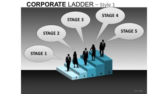 5 Stages Career Growth PowerPoint Slides Editable 5 Stages Career Growth PowerPoint Slides Editable