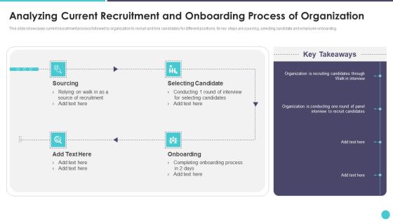 Action Plan To Optimize Hiring Process Analyzing Current Recruitment And Onboarding Process Of Organization Ideas PDF Action Plan To Optimize Hiring Process Analyzing Current Recruitment And Onboarding Process Of Organization Ideas PDF