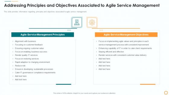 Addressing Principles And Objectives Associated To Agile Service Management Information PDF Addressing Principles And Objectives Associated To Agile Service Management Information PDF