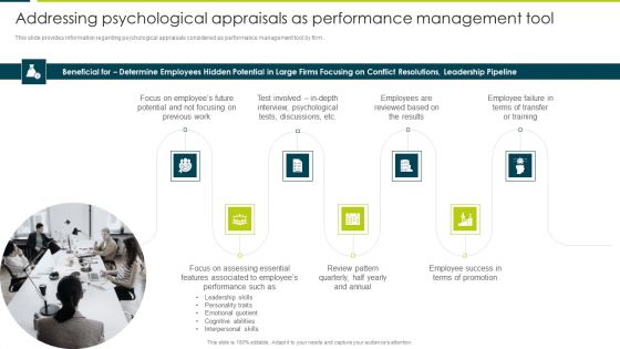 Addressing Psychological Appraisals As Performance Management Tool Download PDF Addressing Psychological Appraisals As Performance Management Tool Download PDF