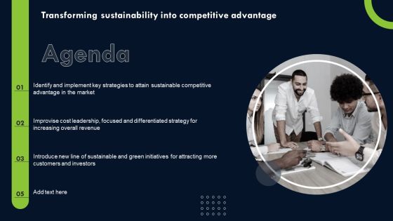 Agenda Transforming Sustainability Into Competitive Advantage Portrait PDF Agenda Transforming Sustainability Into Competitive Advantage Portrait PDF
